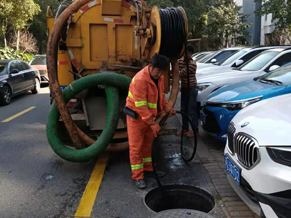 夷陵排污管道清淤