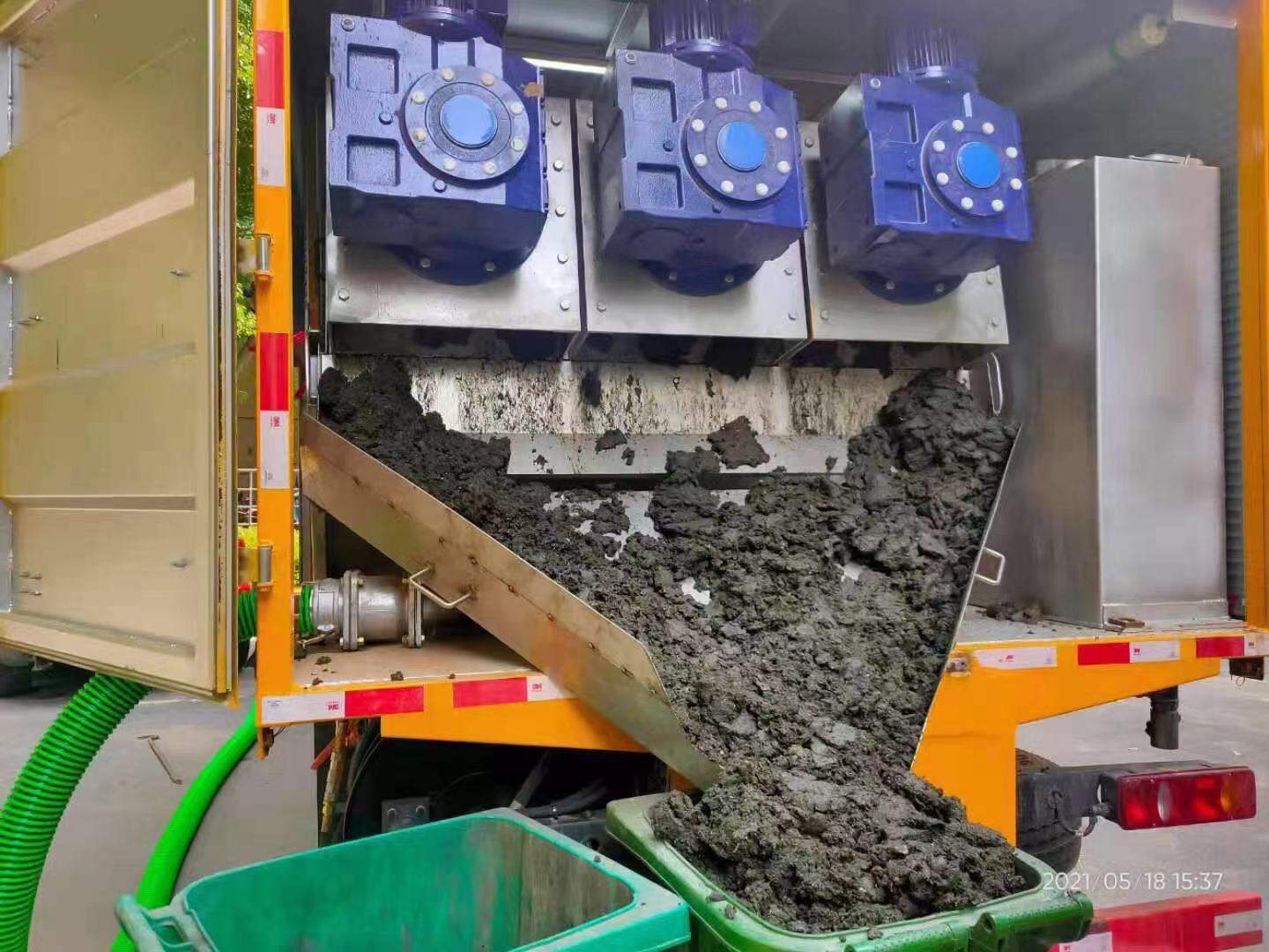 夷陵化粪池清掏城市维护站-泥浆净化干湿分离处理